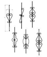 Декоративни елементи от ковано желязо
